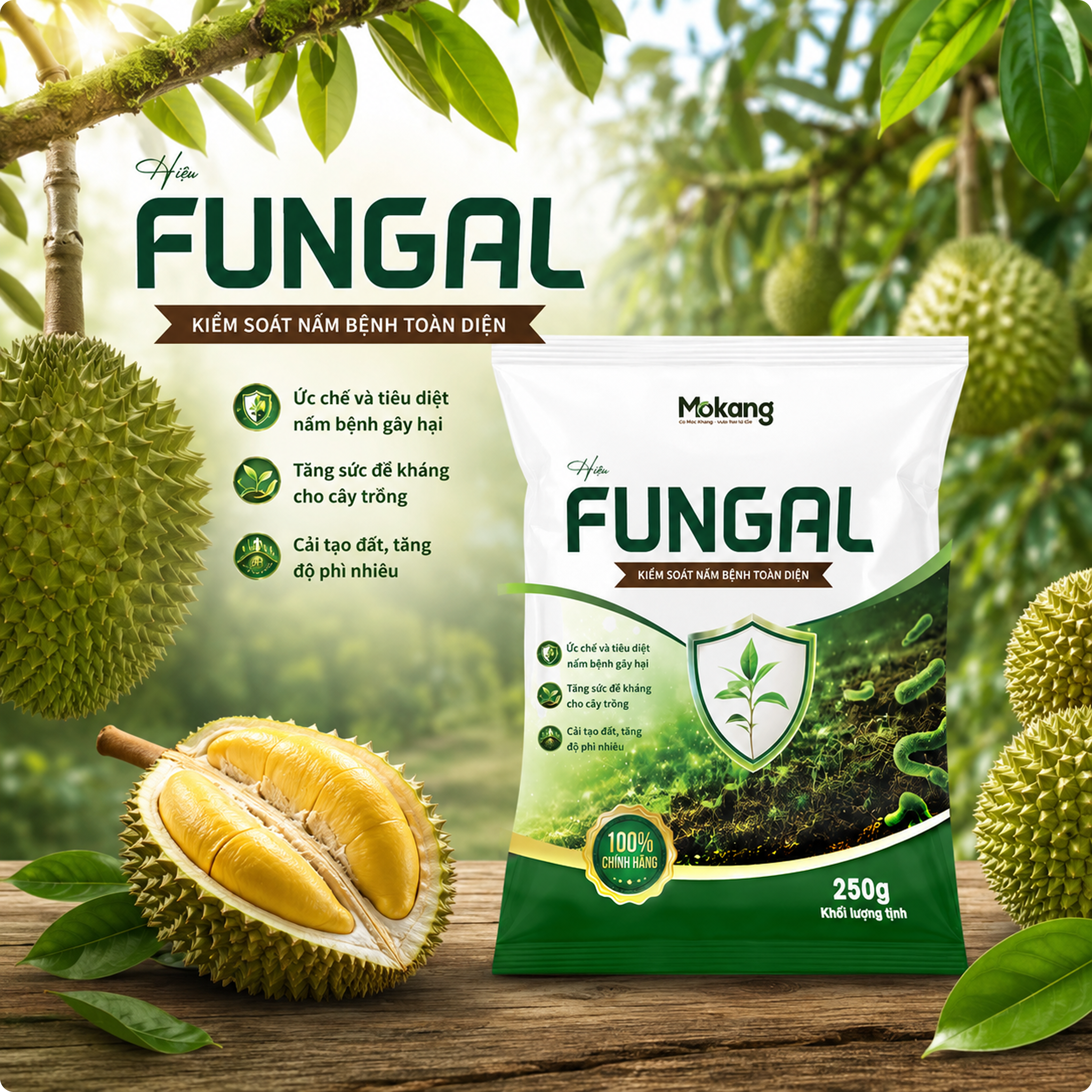 FUNGAL - Kiểm soát nấm bệnh toàn diện