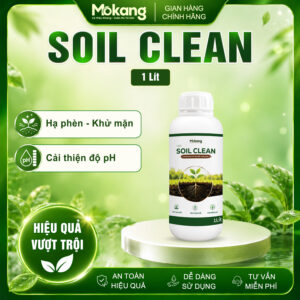 SOIL CLEAN - Hạ phèn, khử mặn, cân bằng pH, cải tạo đất 1 lít